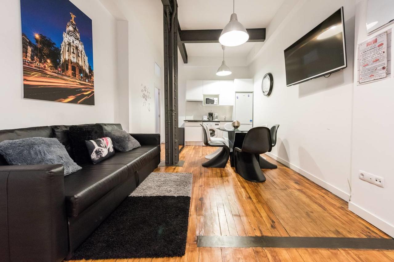 M&F Gran Via 3 Hab Apartment Madrid Luaran gambar
